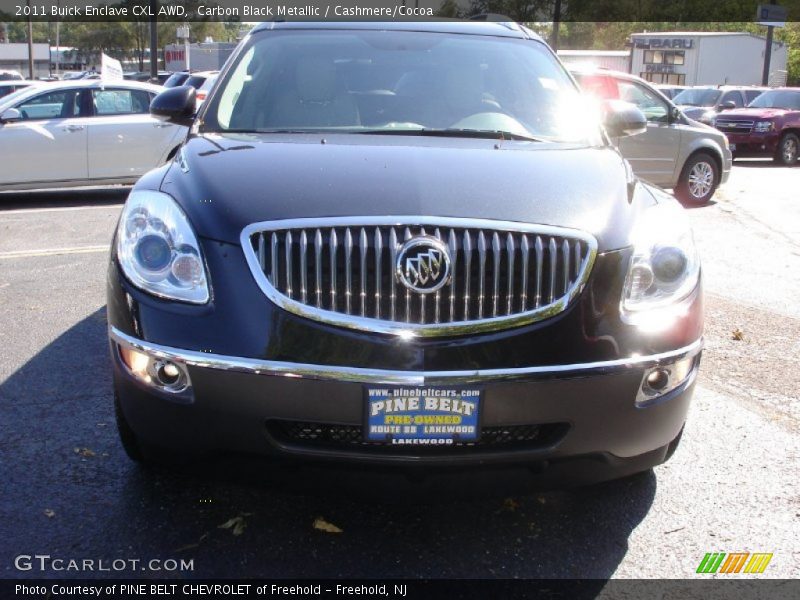 Carbon Black Metallic / Cashmere/Cocoa 2011 Buick Enclave CXL AWD