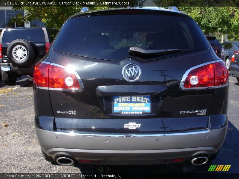 Carbon Black Metallic / Cashmere/Cocoa 2011 Buick Enclave CXL AWD