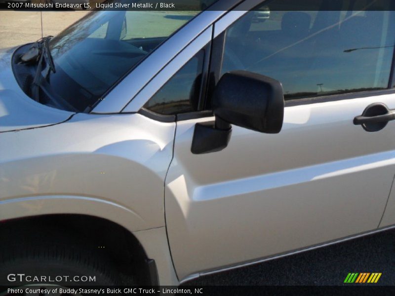 Liquid Silver Metallic / Black 2007 Mitsubishi Endeavor LS