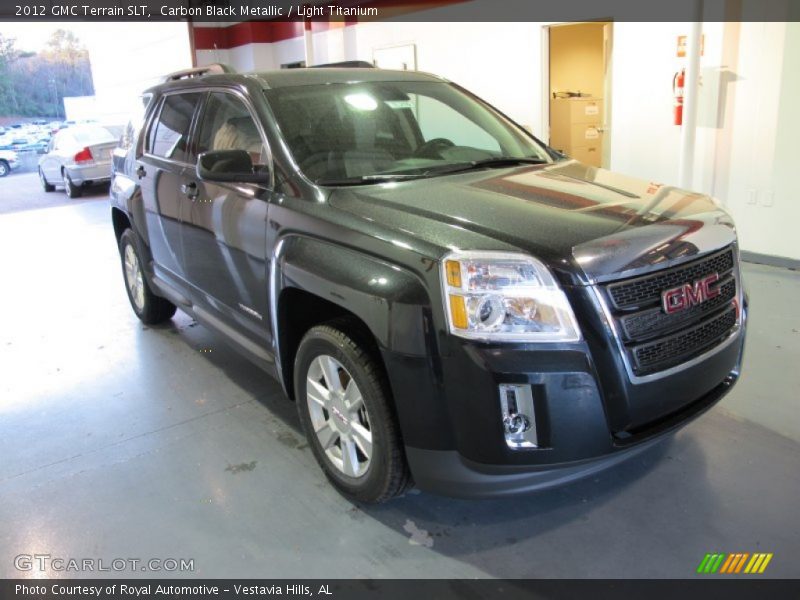 Carbon Black Metallic / Light Titanium 2012 GMC Terrain SLT