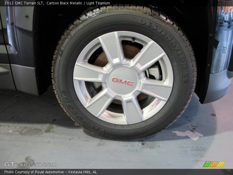 Carbon Black Metallic / Light Titanium 2012 GMC Terrain SLT