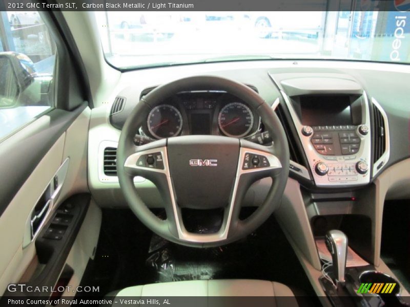 Carbon Black Metallic / Light Titanium 2012 GMC Terrain SLT