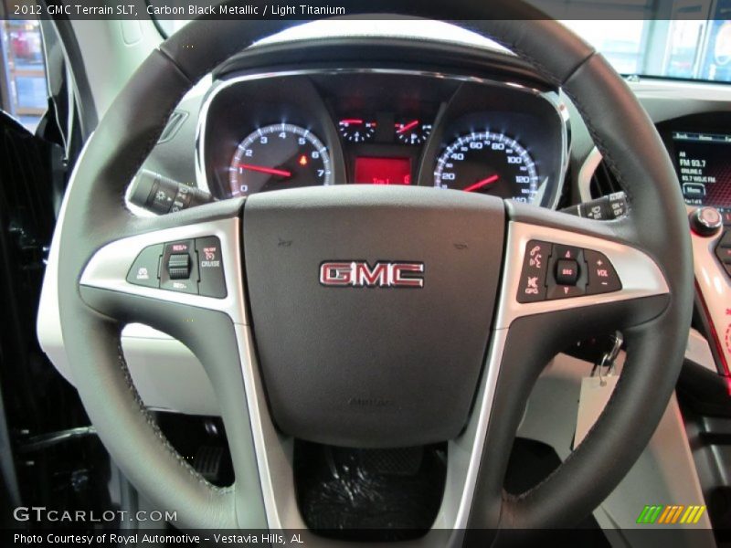 Carbon Black Metallic / Light Titanium 2012 GMC Terrain SLT