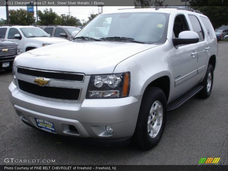 Sheer Silver Metallic / Ebony 2011 Chevrolet Tahoe LT 4x4