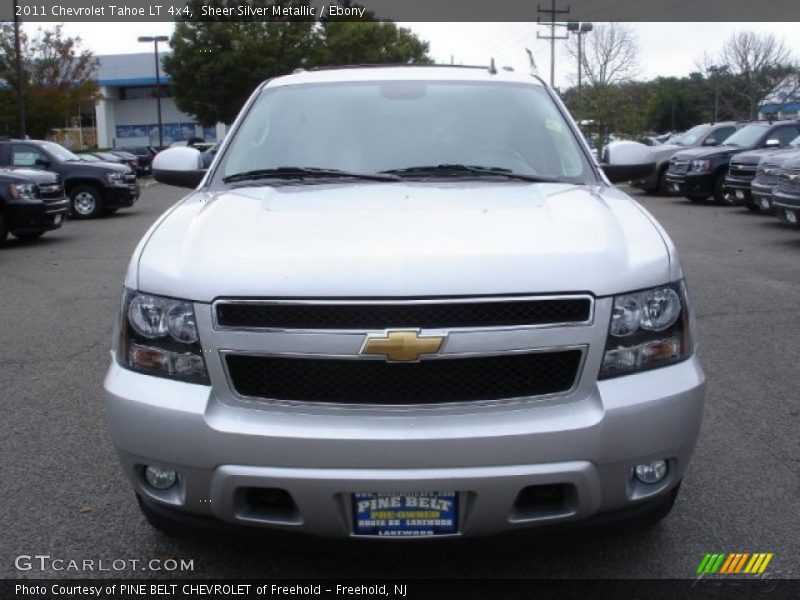 Sheer Silver Metallic / Ebony 2011 Chevrolet Tahoe LT 4x4