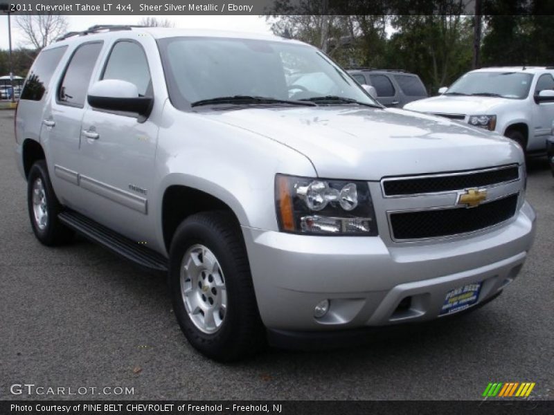 Sheer Silver Metallic / Ebony 2011 Chevrolet Tahoe LT 4x4