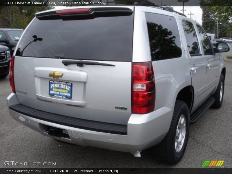 Sheer Silver Metallic / Ebony 2011 Chevrolet Tahoe LT 4x4