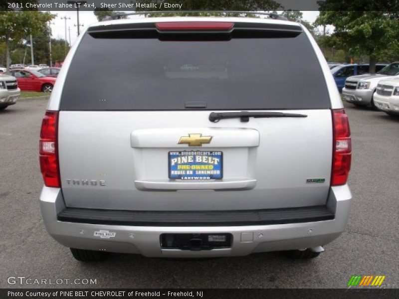 Sheer Silver Metallic / Ebony 2011 Chevrolet Tahoe LT 4x4