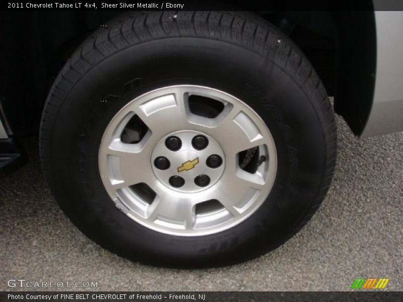 Sheer Silver Metallic / Ebony 2011 Chevrolet Tahoe LT 4x4