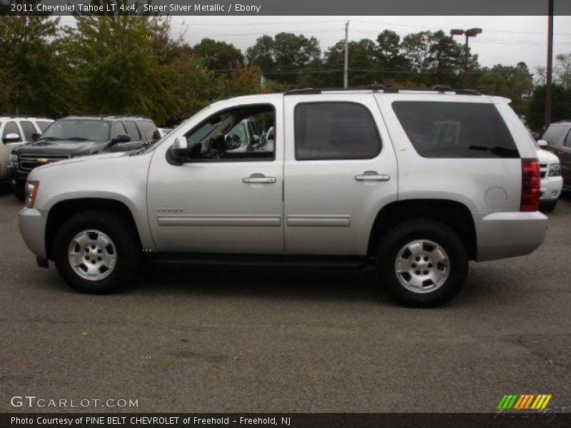 Sheer Silver Metallic / Ebony 2011 Chevrolet Tahoe LT 4x4