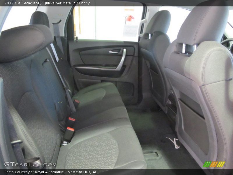 Quicksilver Metallic / Ebony 2012 GMC Acadia SL