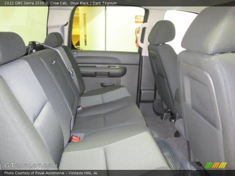 Onyx Black / Dark Titanium 2012 GMC Sierra 1500 SL Crew Cab