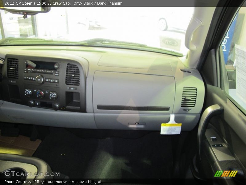Onyx Black / Dark Titanium 2012 GMC Sierra 1500 SL Crew Cab