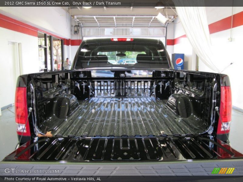 Onyx Black / Dark Titanium 2012 GMC Sierra 1500 SL Crew Cab