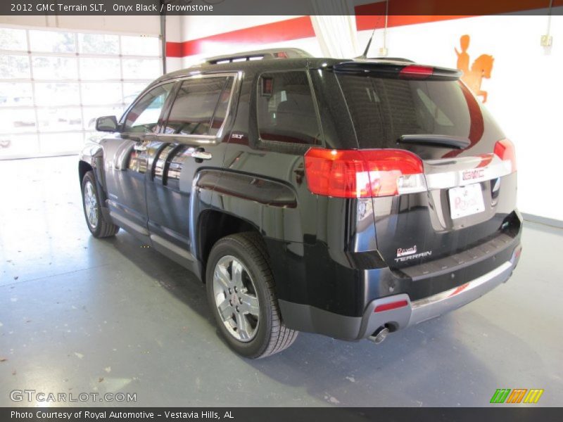 Onyx Black / Brownstone 2012 GMC Terrain SLT