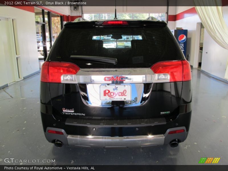 Onyx Black / Brownstone 2012 GMC Terrain SLT