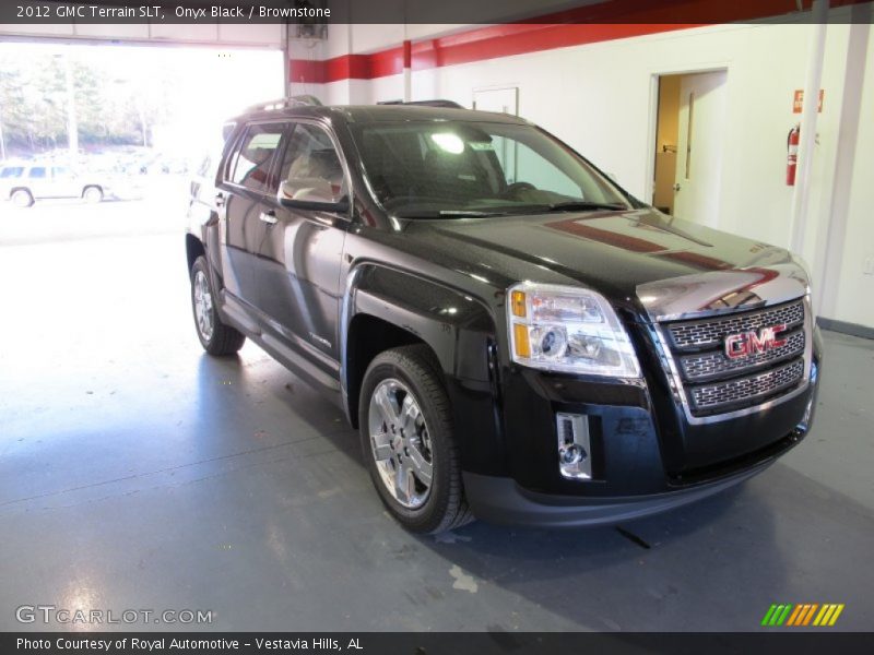 Onyx Black / Brownstone 2012 GMC Terrain SLT