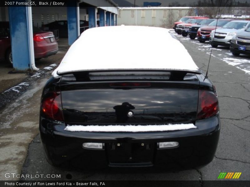 Black / Ebony 2007 Pontiac G5