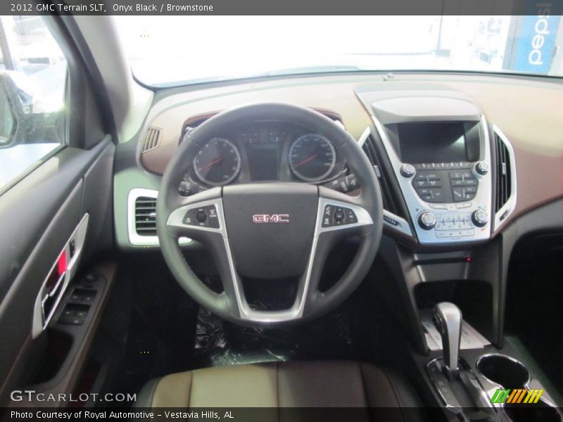 Onyx Black / Brownstone 2012 GMC Terrain SLT