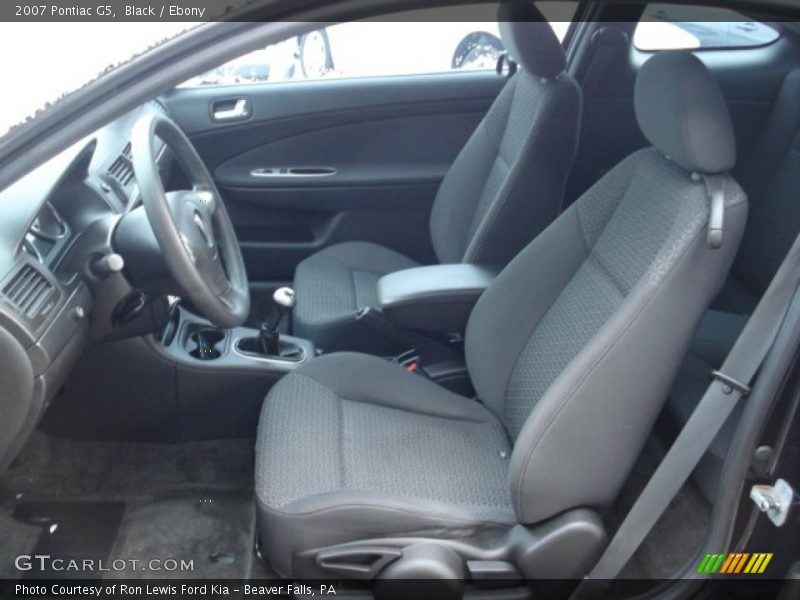 Black / Ebony 2007 Pontiac G5