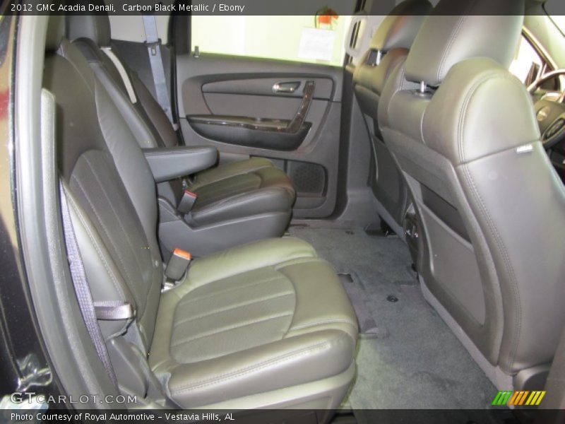 Carbon Black Metallic / Ebony 2012 GMC Acadia Denali