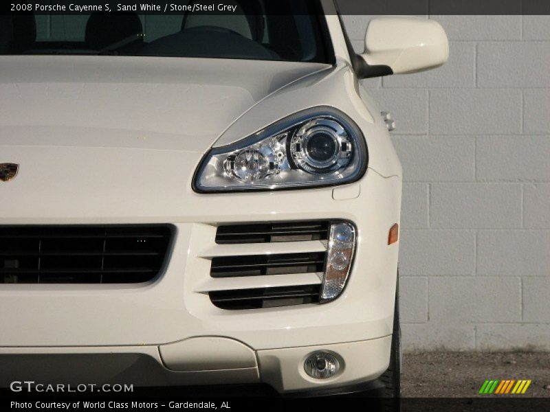 Sand White / Stone/Steel Grey 2008 Porsche Cayenne S