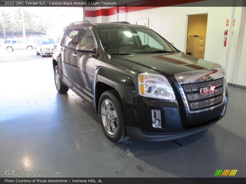Carbon Black Metallic / Light Titanium 2012 GMC Terrain SLT