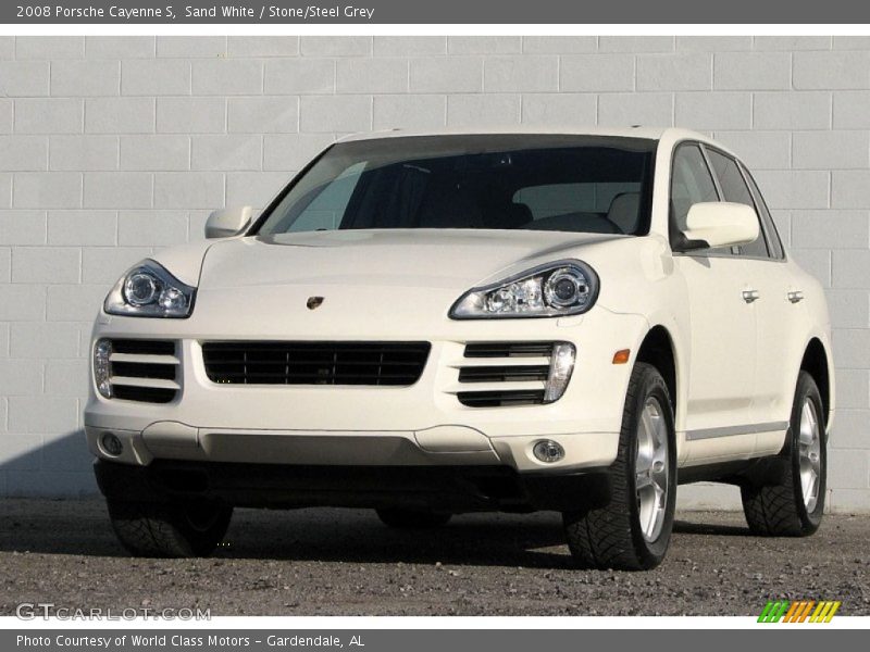Sand White / Stone/Steel Grey 2008 Porsche Cayenne S
