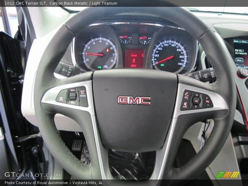 Carbon Black Metallic / Light Titanium 2012 GMC Terrain SLT