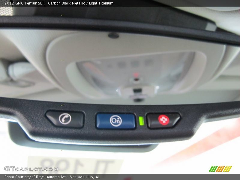 Carbon Black Metallic / Light Titanium 2012 GMC Terrain SLT