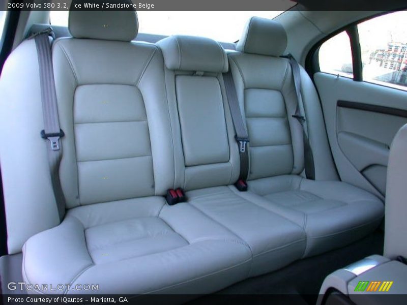 Ice White / Sandstone Beige 2009 Volvo S80 3.2