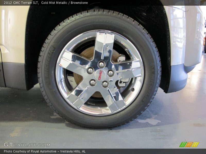 Gold Mist Metallic / Brownstone 2012 GMC Terrain SLT