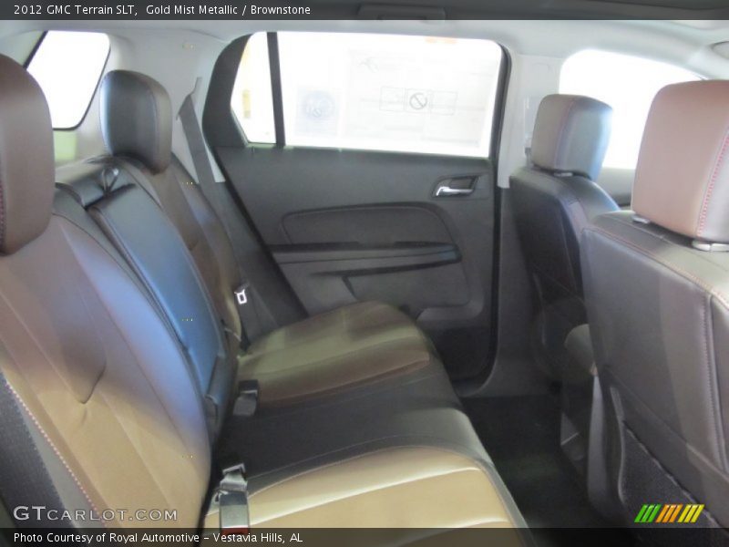 Gold Mist Metallic / Brownstone 2012 GMC Terrain SLT