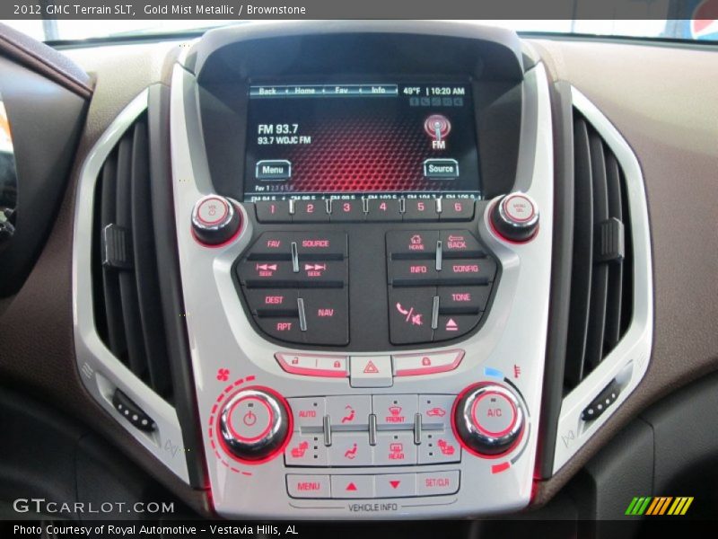 Gold Mist Metallic / Brownstone 2012 GMC Terrain SLT