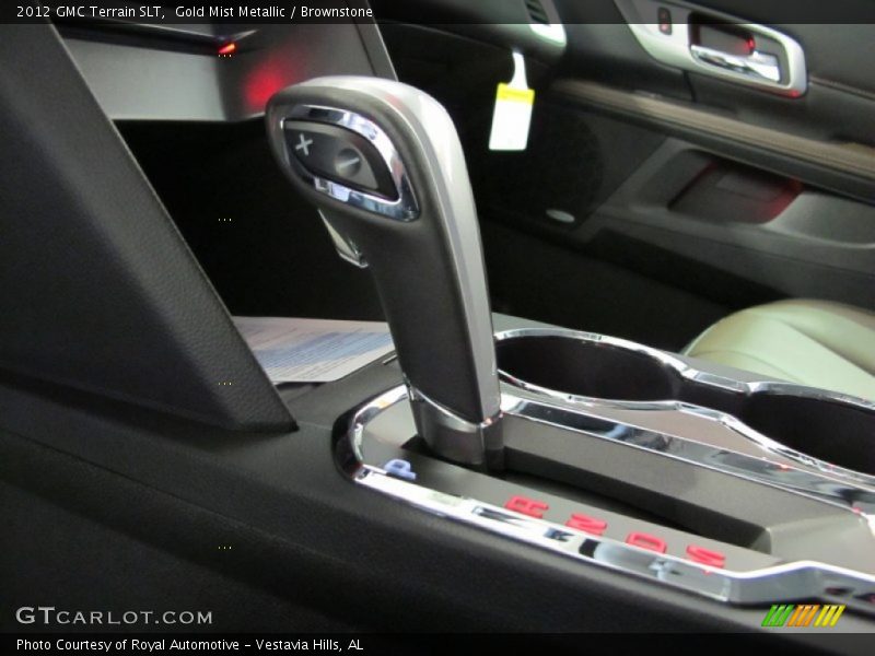 Gold Mist Metallic / Brownstone 2012 GMC Terrain SLT