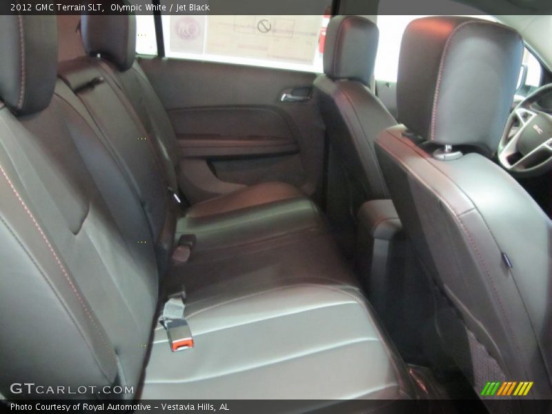 Olympic White / Jet Black 2012 GMC Terrain SLT