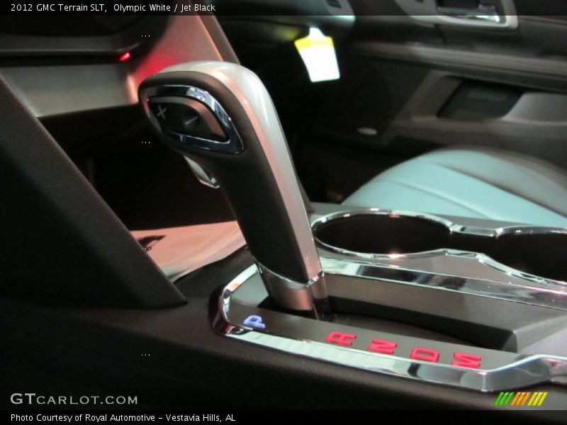 Olympic White / Jet Black 2012 GMC Terrain SLT