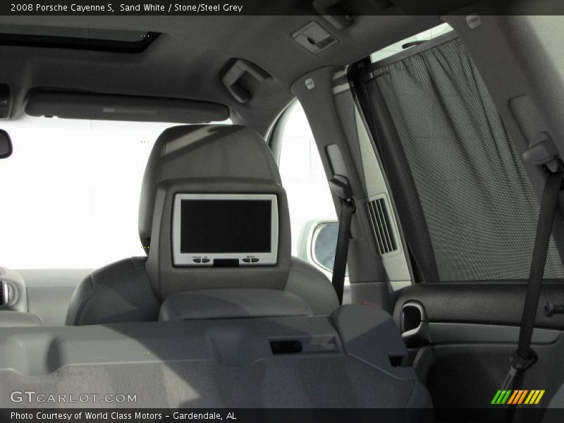 Sand White / Stone/Steel Grey 2008 Porsche Cayenne S