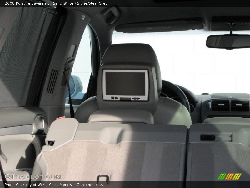 Sand White / Stone/Steel Grey 2008 Porsche Cayenne S
