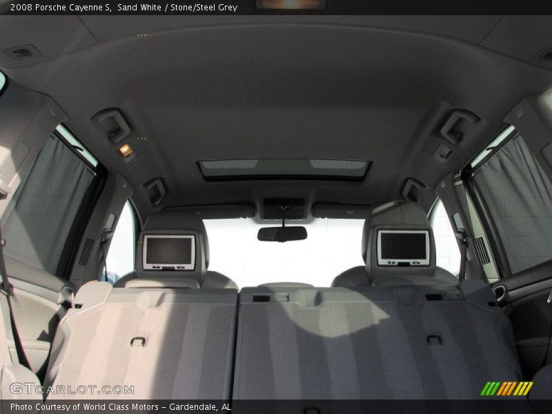 Sand White / Stone/Steel Grey 2008 Porsche Cayenne S