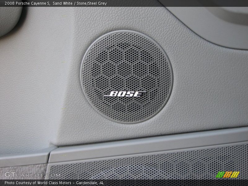 Sand White / Stone/Steel Grey 2008 Porsche Cayenne S