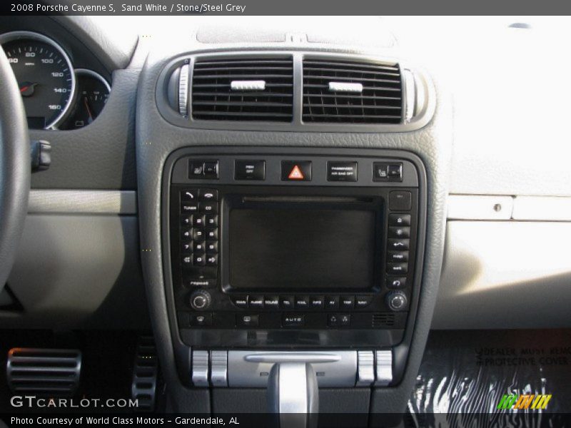 Sand White / Stone/Steel Grey 2008 Porsche Cayenne S