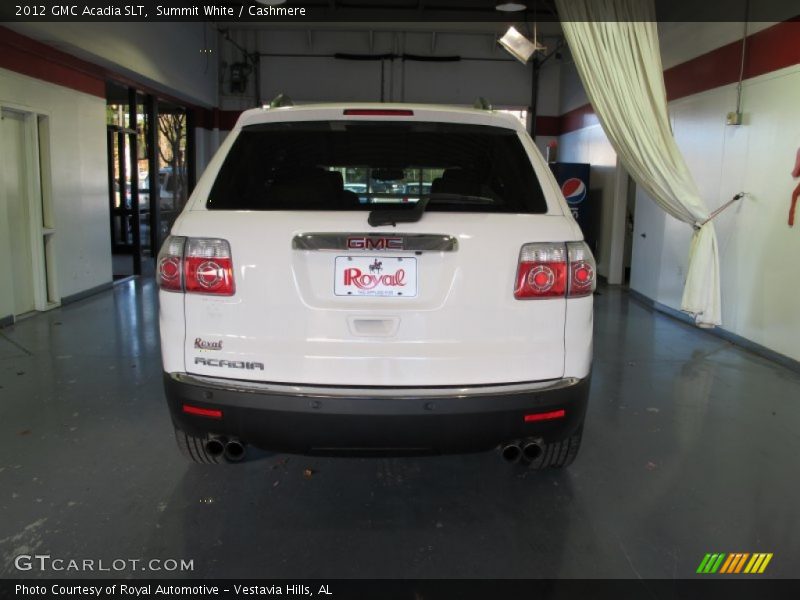 Summit White / Cashmere 2012 GMC Acadia SLT