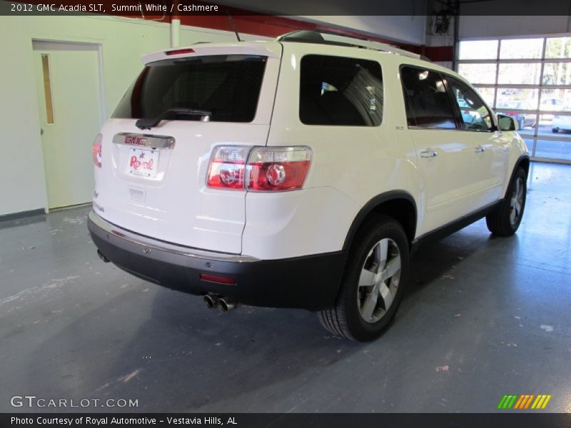 Summit White / Cashmere 2012 GMC Acadia SLT