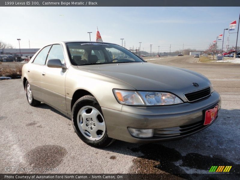 Cashmere Beige Metallic / Black 1999 Lexus ES 300