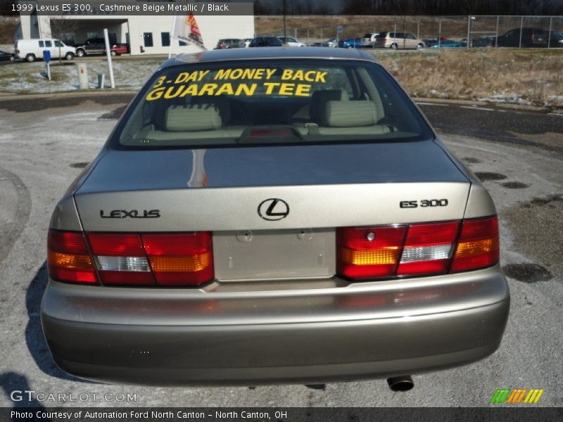 Cashmere Beige Metallic / Black 1999 Lexus ES 300