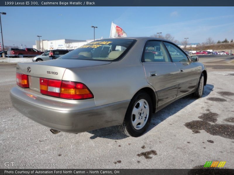Cashmere Beige Metallic / Black 1999 Lexus ES 300