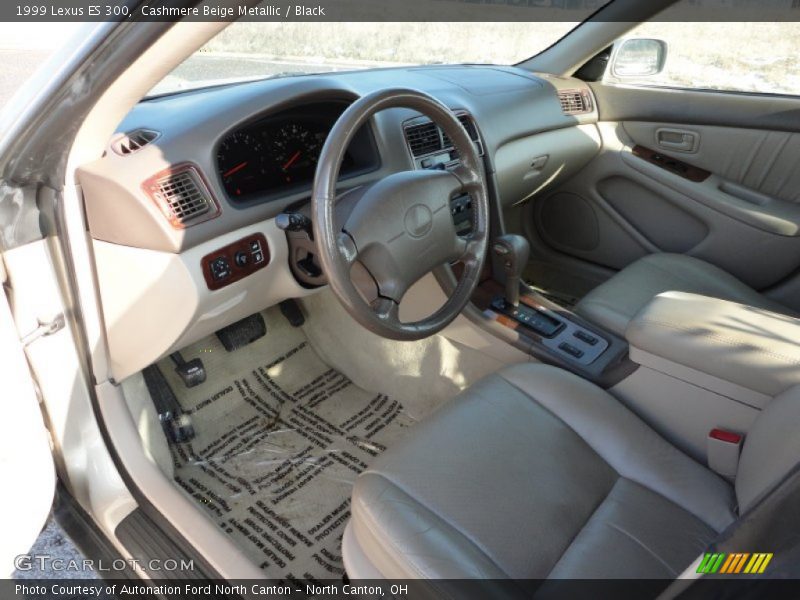 Cashmere Beige Metallic / Black 1999 Lexus ES 300