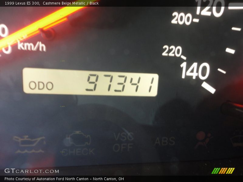 Cashmere Beige Metallic / Black 1999 Lexus ES 300