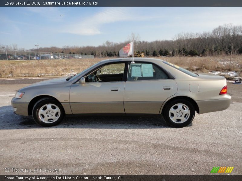 Cashmere Beige Metallic / Black 1999 Lexus ES 300